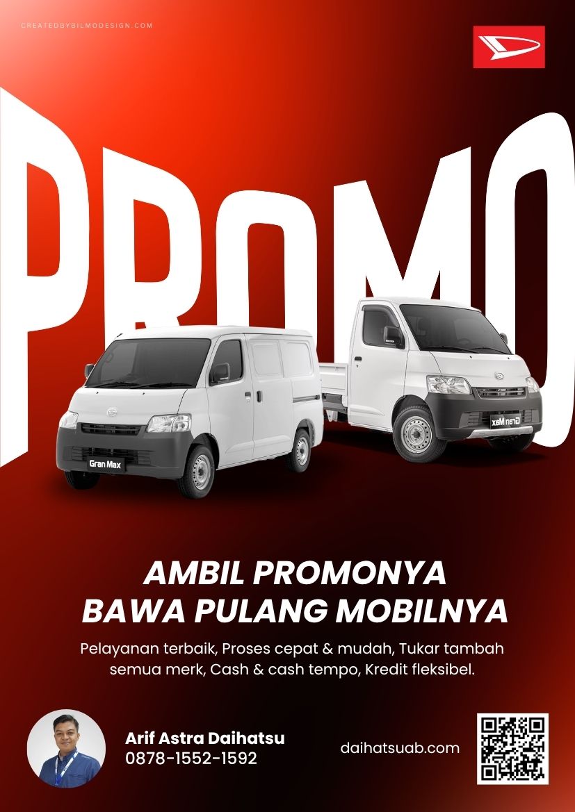 1. UPDATE PROMO ARIF SEP 26
